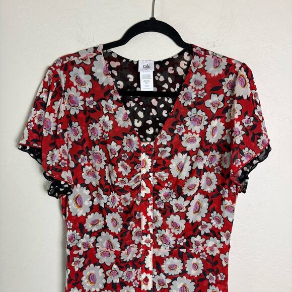 CAbi Gemini Reversible Dress Large Style 6577 - Picture 13 of 16